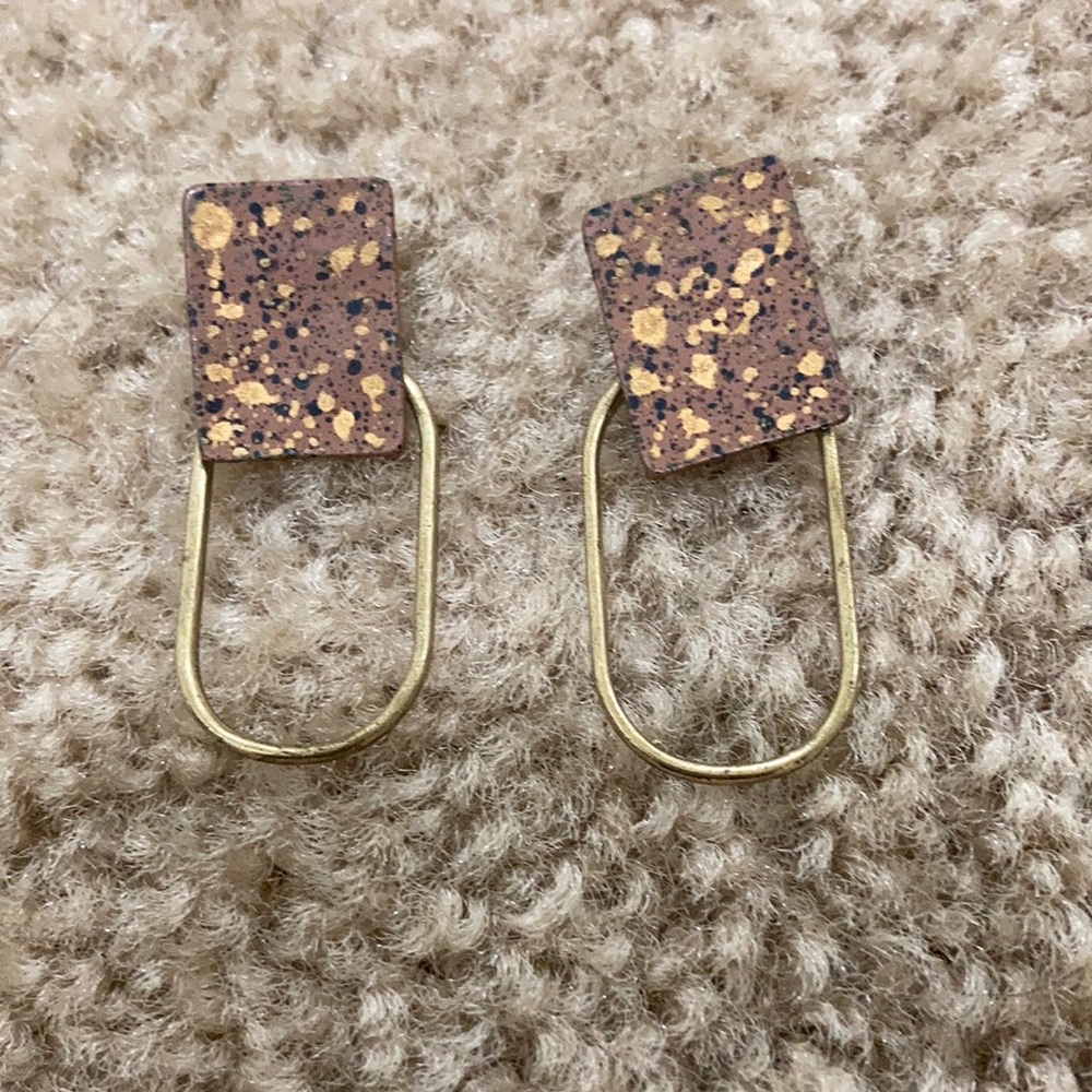 Funky earrings